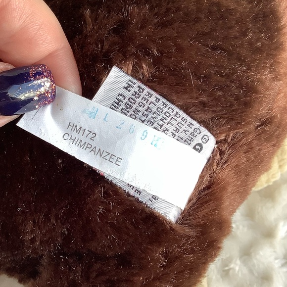 GANZ Webkinz Brown Chimpanzee Stuffed Animal Plush Toy- NO CODE - Picture 9 of 10